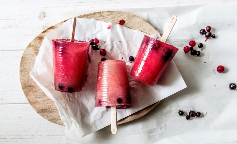 apple and berry ice lolly recipe